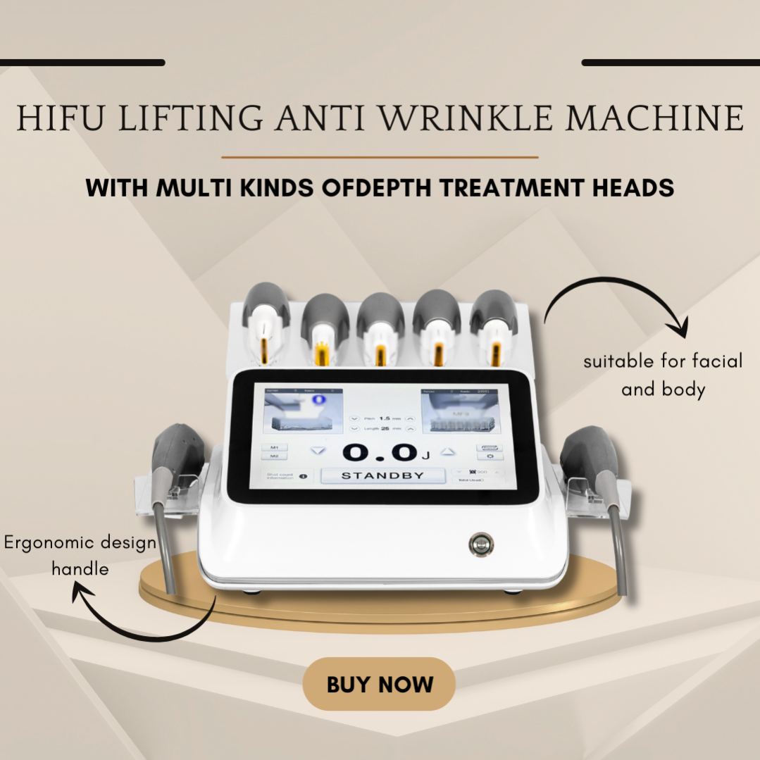 Latest 7D HIFU Lifting Beauty Machine Professional Skin Tightening Anti Wrinkle Device For Face And Body Slimming Care