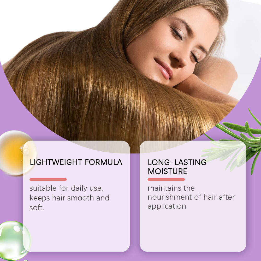 Hoegoa Leave-in Conditioner Improves Dry and Frizzy Nourishing Moisturizing Smooth Shiny Hair