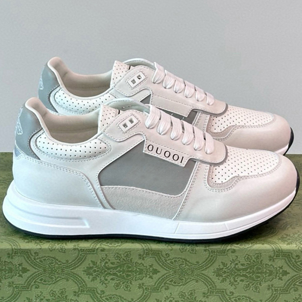 Hot Brand Designer Shoes With Box Flat Bottomed Breathable Casual Versatile Lace Up Sports Shoes Running Shoes Fashionable Board Shoes White Shoes 35-44 Shoes Size