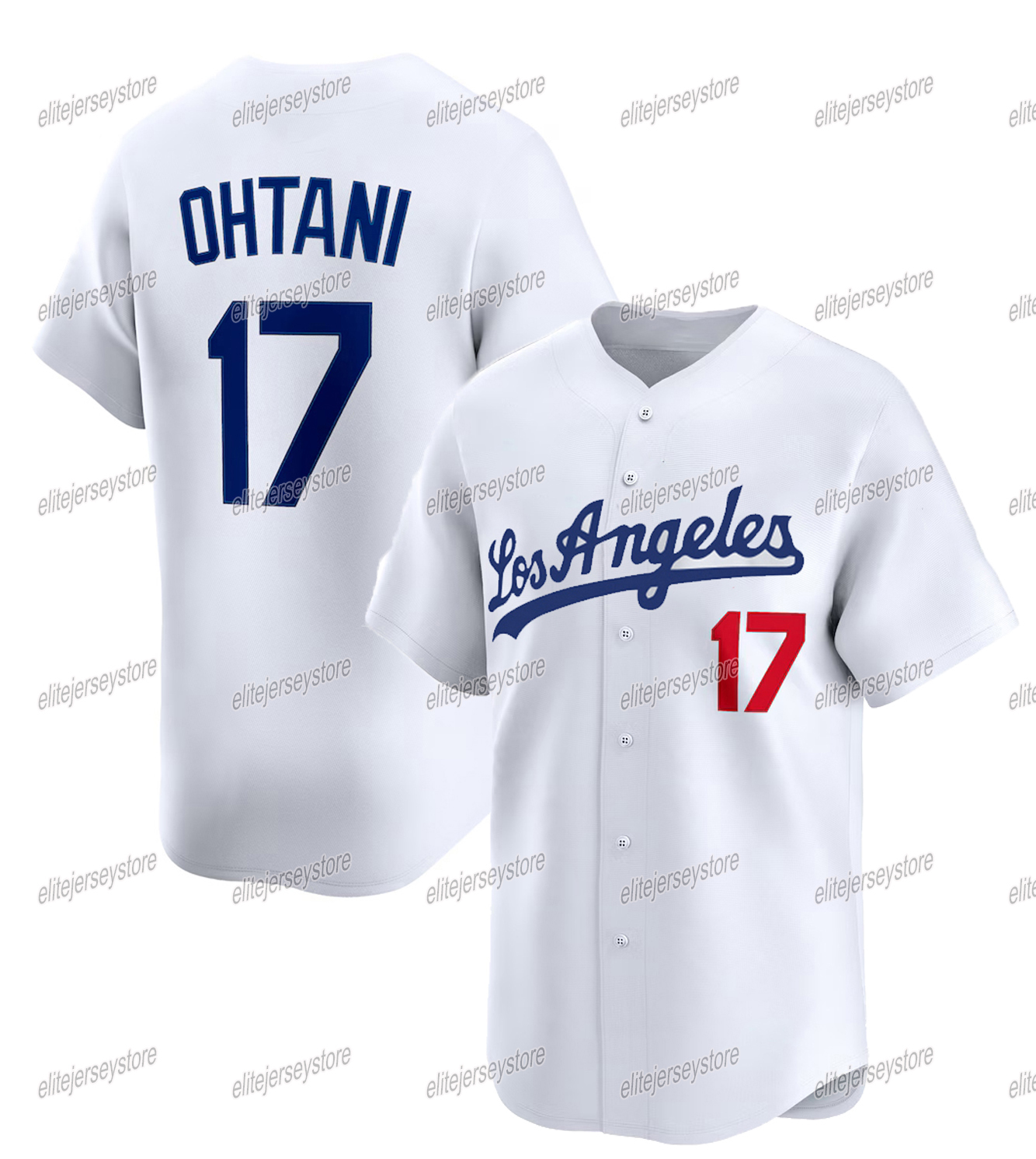 In Stock 17 Ohtani 42 Robinson 50 Betts Baseball Jersey Polyester Men's Retro Classic Sportswear Stitched Letter Number Design