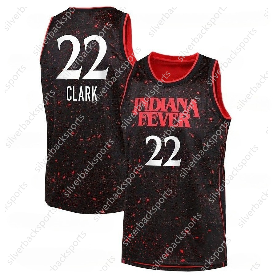 Indiana Fever 22 Clark Basketball Jersey Bonner Colson Cunningham Dantas Howard Mitchell Hull Timpson Turner Embroidery Custom