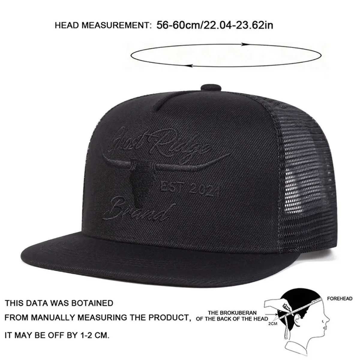 Unisex Bullhead Letter Embroidery Hiphop Net Hats Spring Summer Adjustable Casual Snapback Baseball Caps Outdoor Sunscreen Hat J2509181