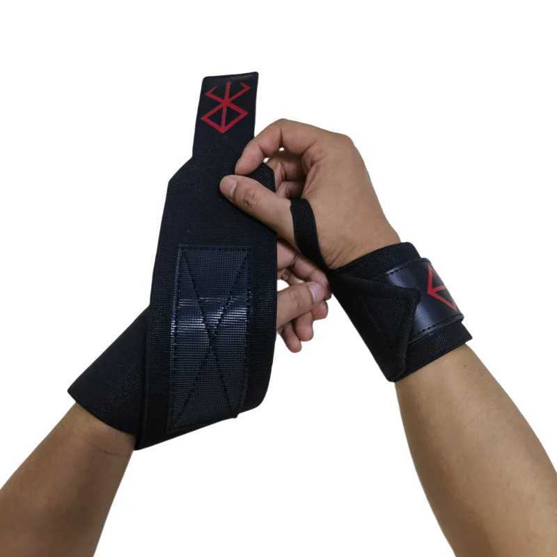 Weightlifting Wrist Straps Professional Grade Gym Elastic Wrist Straps Thicken Harden Strength Training Wrist Support Brace J251211