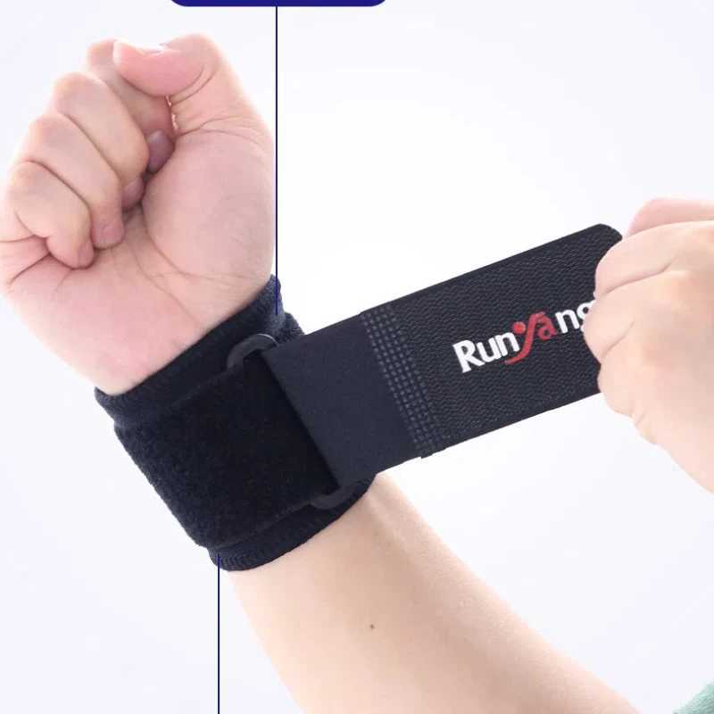 Sports wristbands bandage wrapping adjustable wrist protector tendon sheath fitness strap lifting wrist support guard straps gym J251211