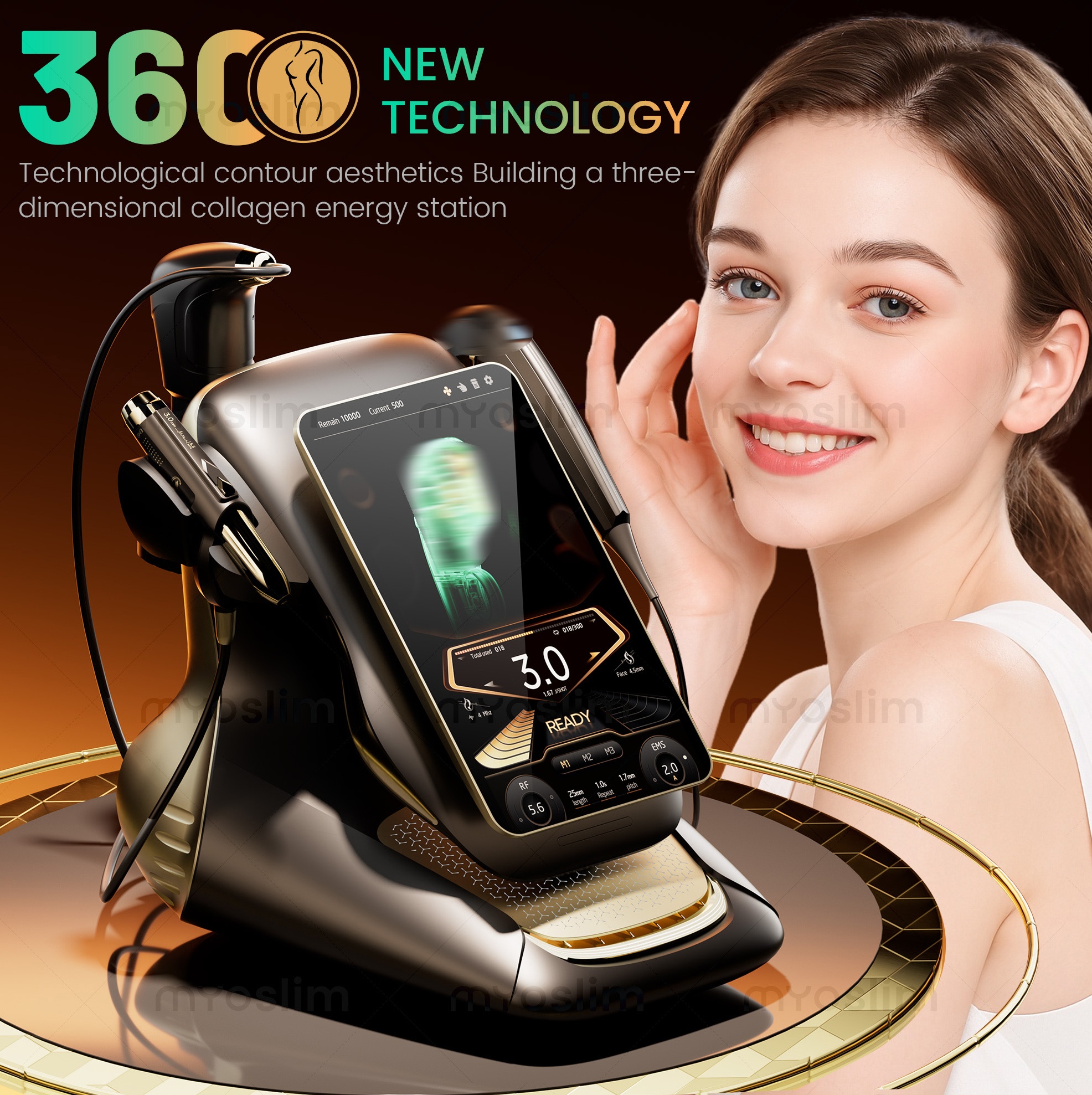 Newest HIFU 25D MAX Spa Beauty Machine For Anti-Aging Face Lifting Skin Tightening & Body Firming