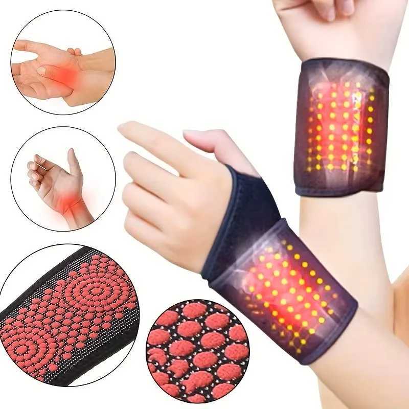 SelfHeating Wrist Band Therapy Support Brace Wrap Heated Hand Warmer ComprESSion Pain ReliEF Wristband Sanitizer Belt J251211