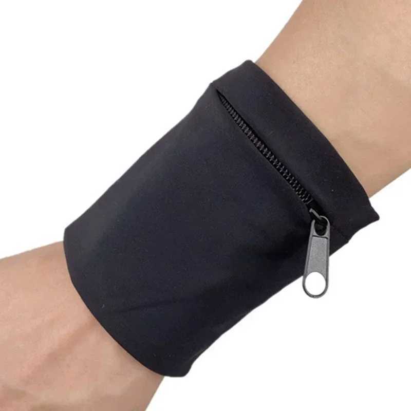 Wrist Purse Bag with Zipper Running Fitness Bike Safe Wristband Sports Bag Men Women Cycling Gym Wallet Coin Pouch Wrist Support J251211