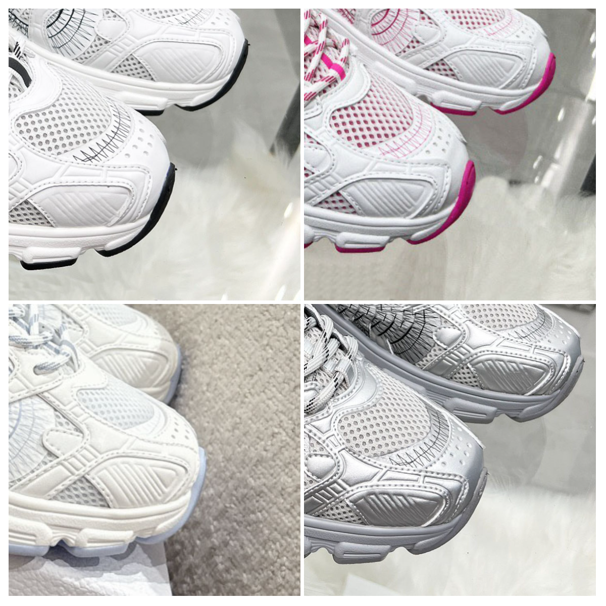 chrono sneakers shoe Designer Women Men Mesh vibe sneaker Calfskin Shoes Top-Quality leisure Sneakers size 35-46