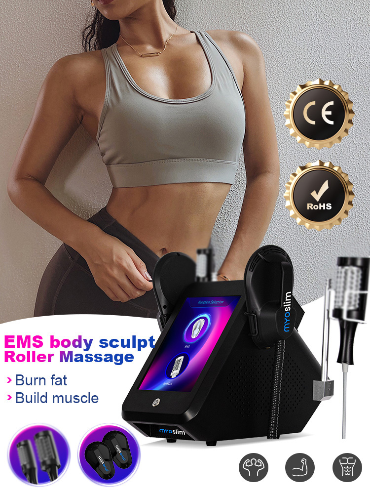 EMS Nova Hi-EMT RF Roller 2-in-1 Muscle Gainer Slimming Fitness Machine Health And Beauty Equipment For Spa