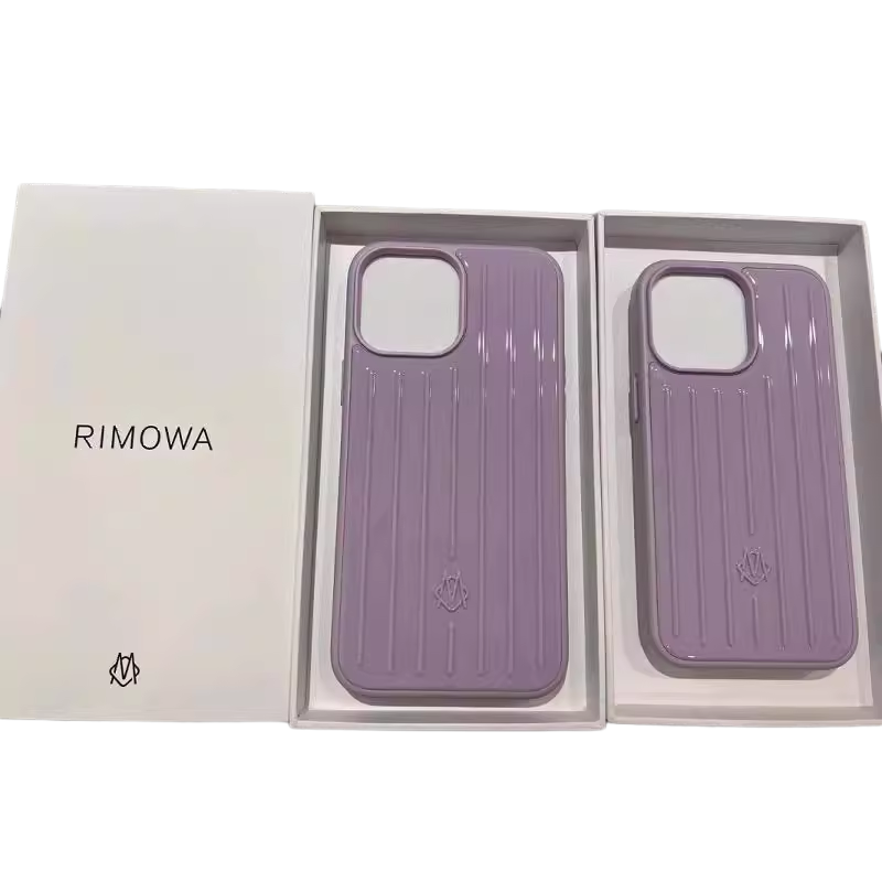 2025 Newest Top-quality 3D Corrugated Stripes Fashion Business Luggage Case for iPhone 17 pro 16 15 14 13 ProMax Cover Hard Shockproof Bumper Luxury Fund Phone Cases