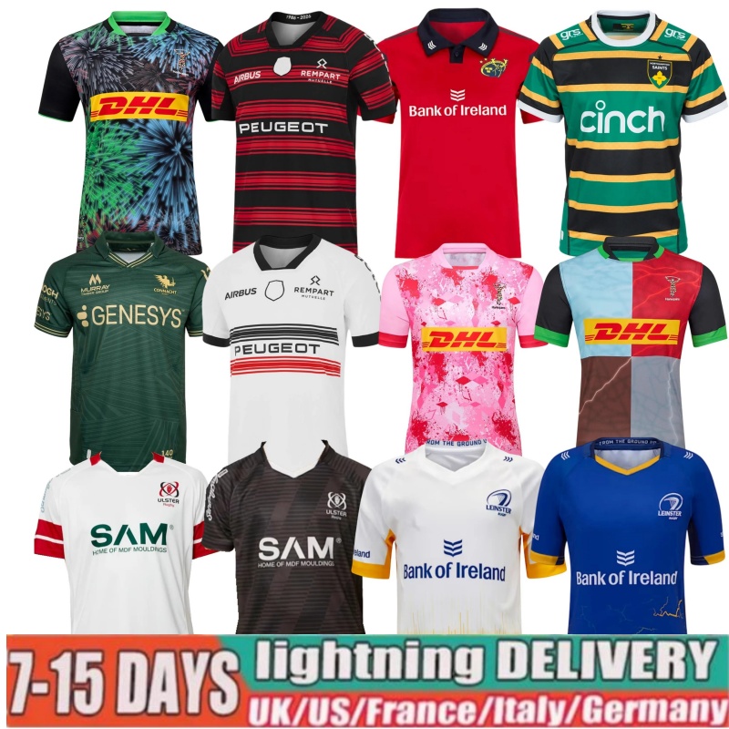 2025 2026 stade Leinster Munster rugby jersey Ulster Harlequins big game Connacht Northampton Saints Toulouse home away 25 26 ALTERNATE irish club shirt size S-5XL