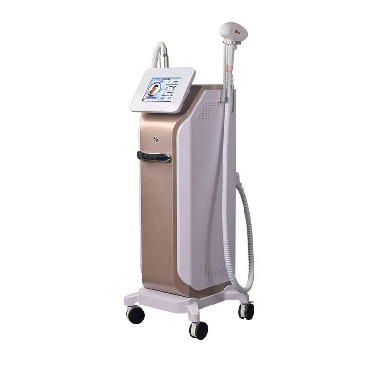 Professional diode laser hair removal laser 755 808 1064mm hair remove machine price 2 in 1 Q Switch ND Yag Laser 808 Diode Laser Tattoo Removal Devic
