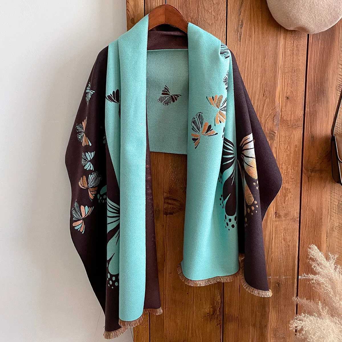 NEW Luxury Winter Thick Warm Scarf Wen Cashmere Shl and Wrs Neckerchief Bufanda Fem Long Tel Echarpe 2025 Y250918