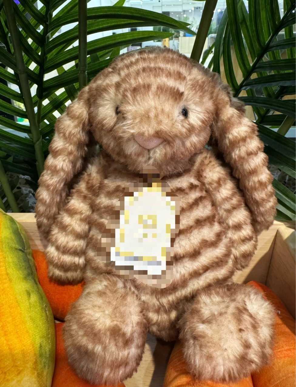Movies & TV Plush toy jc UK Shy Gold Label Tiger Skin Bonnie Rabbit Plush Toy Baby Comfort Doll Pillow Valentines Day Gift