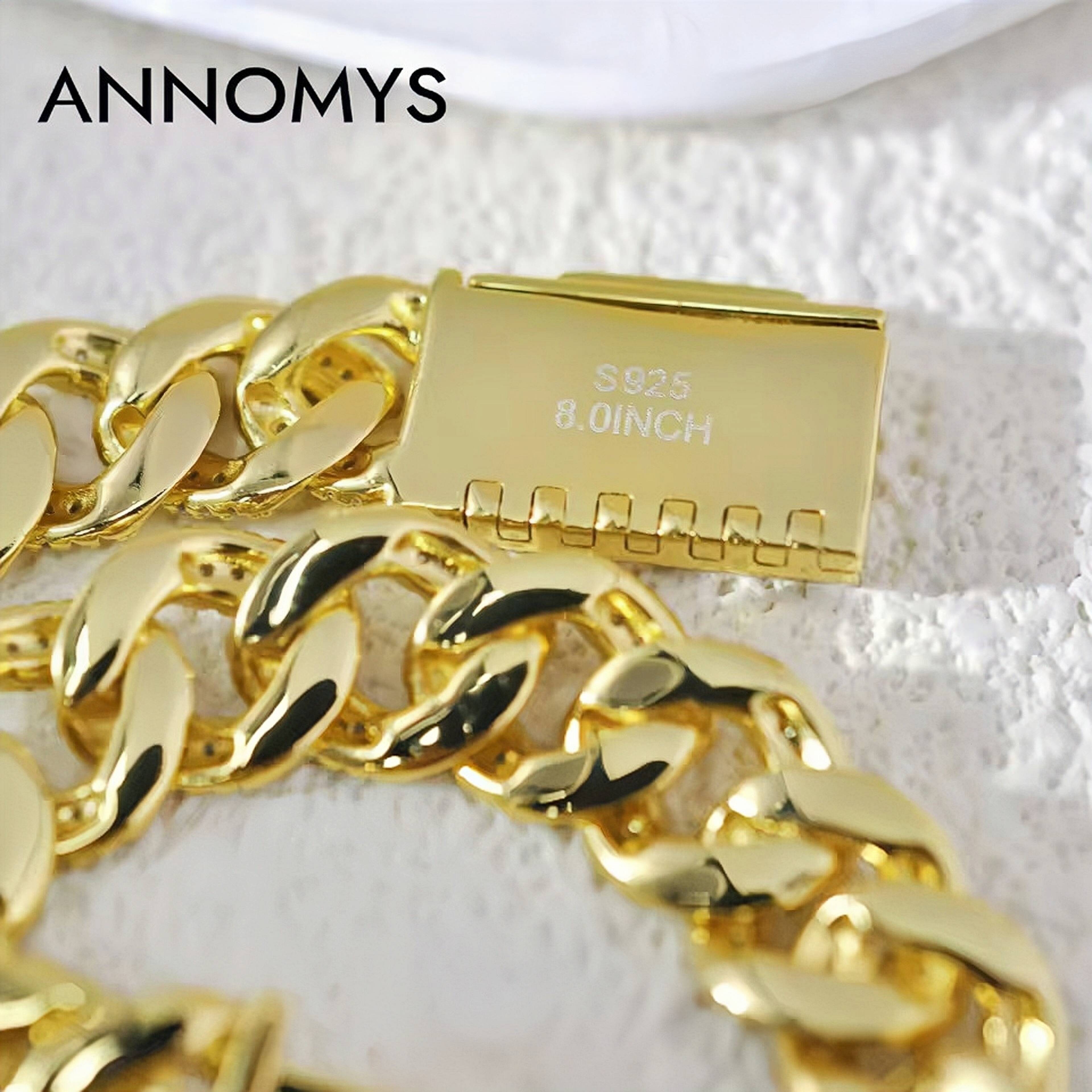 Wholesale Custom 6 8 10 mm 925 Sterling Silver Hiphop Jewelry Iced Out Moissanite Cuban Bracelet Cuban Necklace