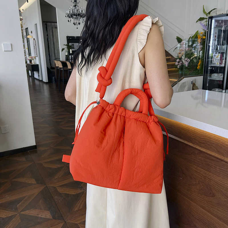 Women s Backpack Down Jacket Bag Fashion Handbag Casual Shoulder Large Capacity Tote Bag 250918