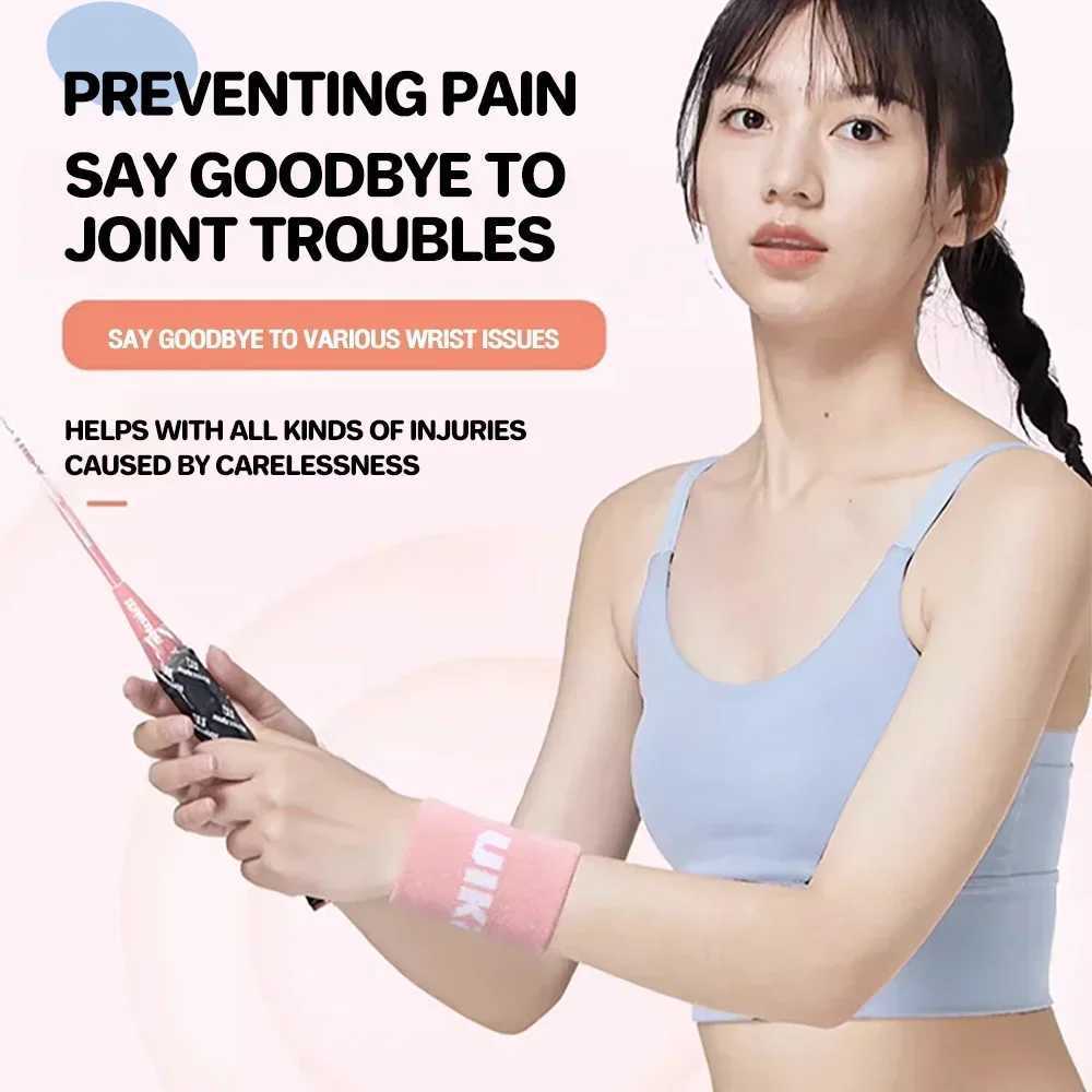 1 PC Premium Elastic SweatWicking Gym Wristbands for Fitness Workouts Sports Running Crossfit Breathable Gym Accessories J251211