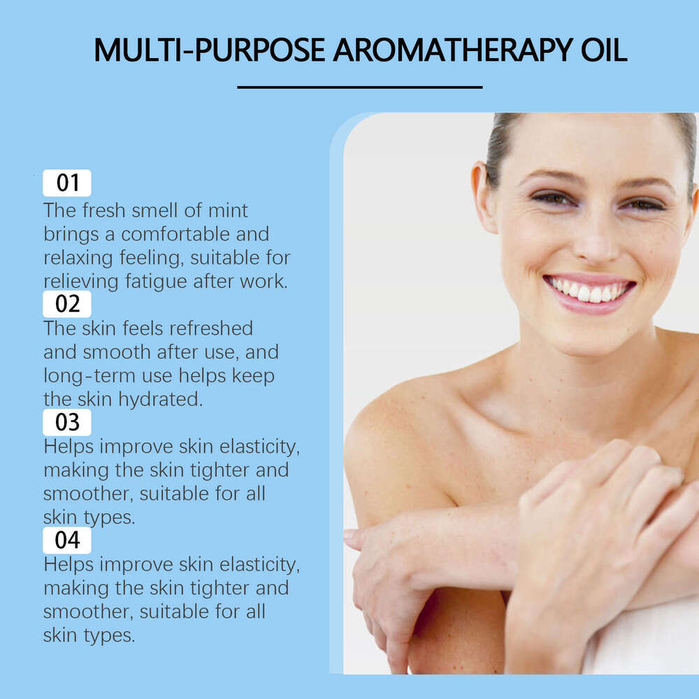 OUHOE Aromatic Massage Soothing Gentle Hydrating Moisturizing Relieves Dryness Improves Skin Texture Fresh Scent Oil