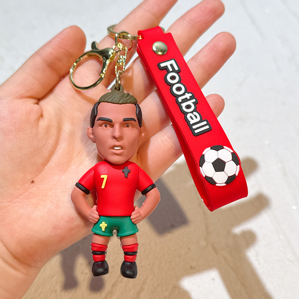 Wholesale World Cup Cute series keychain Christmas Gift
