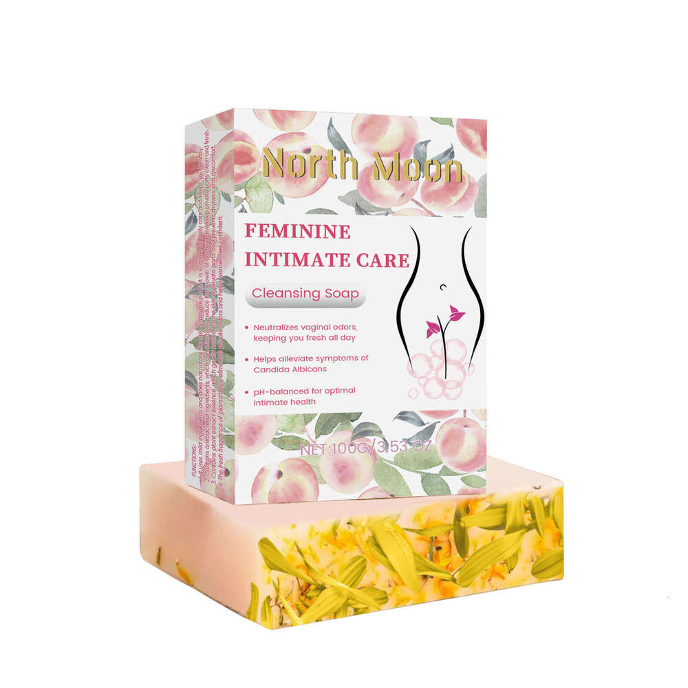 North Moon Women's Gentle Moisturizing Cleansing Odor Refreshing Body Skin Care Soap