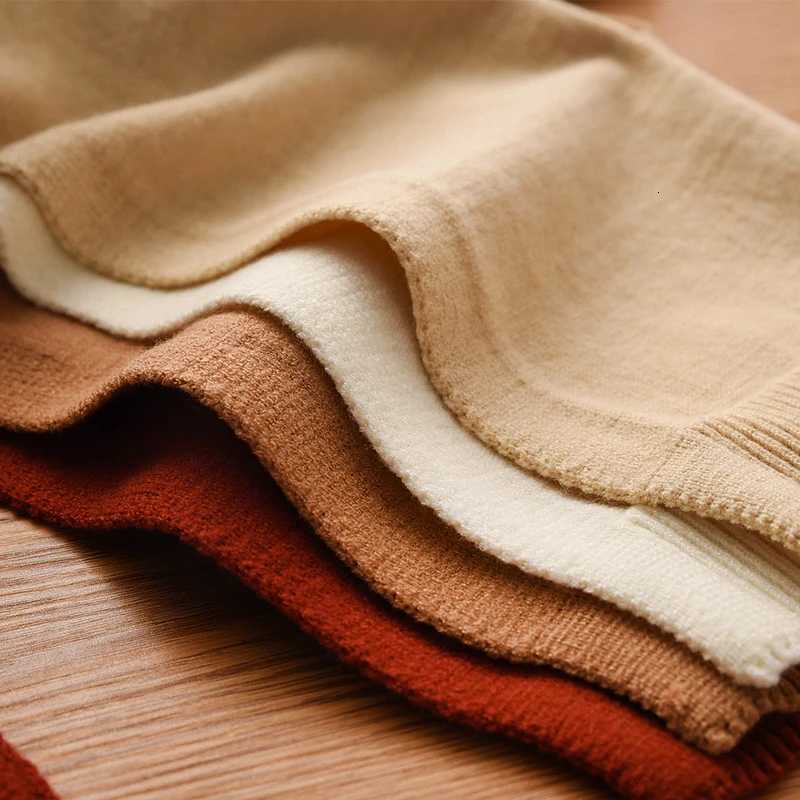 2025 Fashion Versatile Knitted Shl Scarf Wen Highend Ces With Shirts Fashion Thin Neck Protectors For Spring and Autumn Y250918