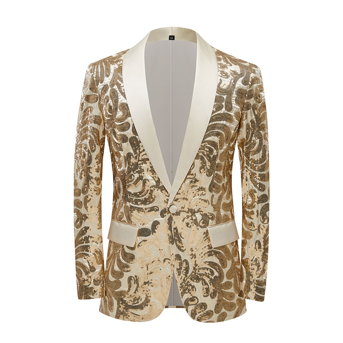 k1637 Men's Formal Tuxedo Jacket - Professional Stage Performance Attire