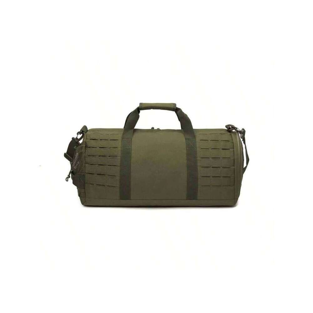 40L Tactical Duffle Bag Men Sport Gym Fiess Tote Travel Training Workout With Shoe Compartment Basketball Weekender