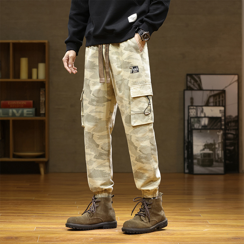 Cargo Pants Man Mens Designer Clothes Gym Trousers for Men Big Size Men's Clothing Sport Sweatpants Baggy Y2k Joggers Casual