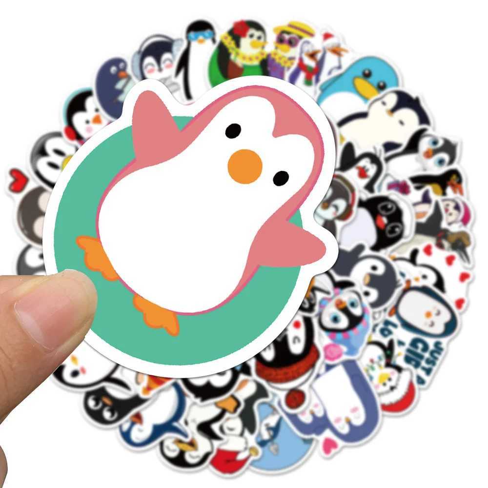 102550pcs Waterproof Cute Penguin Stickers cartoon for DIY Stationery Phone Laptop Suitcase Water Bottle Kids Toy C250918