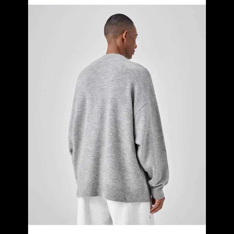 American Henry Neck Sweater Men in Autumn and Winter Lazy Highend Casual Longsleeved Mens Inner Base Knitted Sweater ThreadZ250918