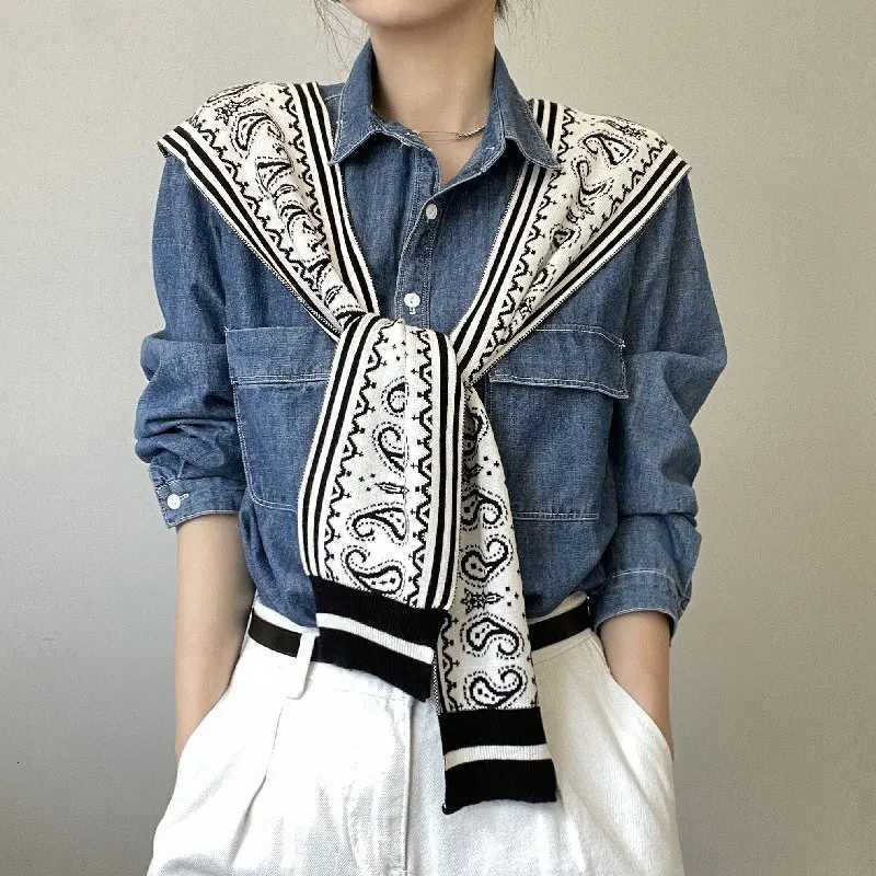 Fashion Detachable Collar for Wen Travel Casual Knitted False Collar Shl Wrs for Spring Summer Airconditio Ro Y250918