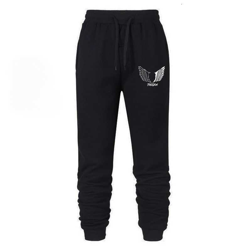 Autumn Wing Print Sweatpants for Men Christian Athletic Workout Running Joggers Trackpants Casual Comfy Pants Cotton Trousers X2509181