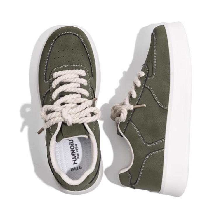 Boy Footwear Streetwear Shoes Men's Korean Casual Sneakers with Thick Soles