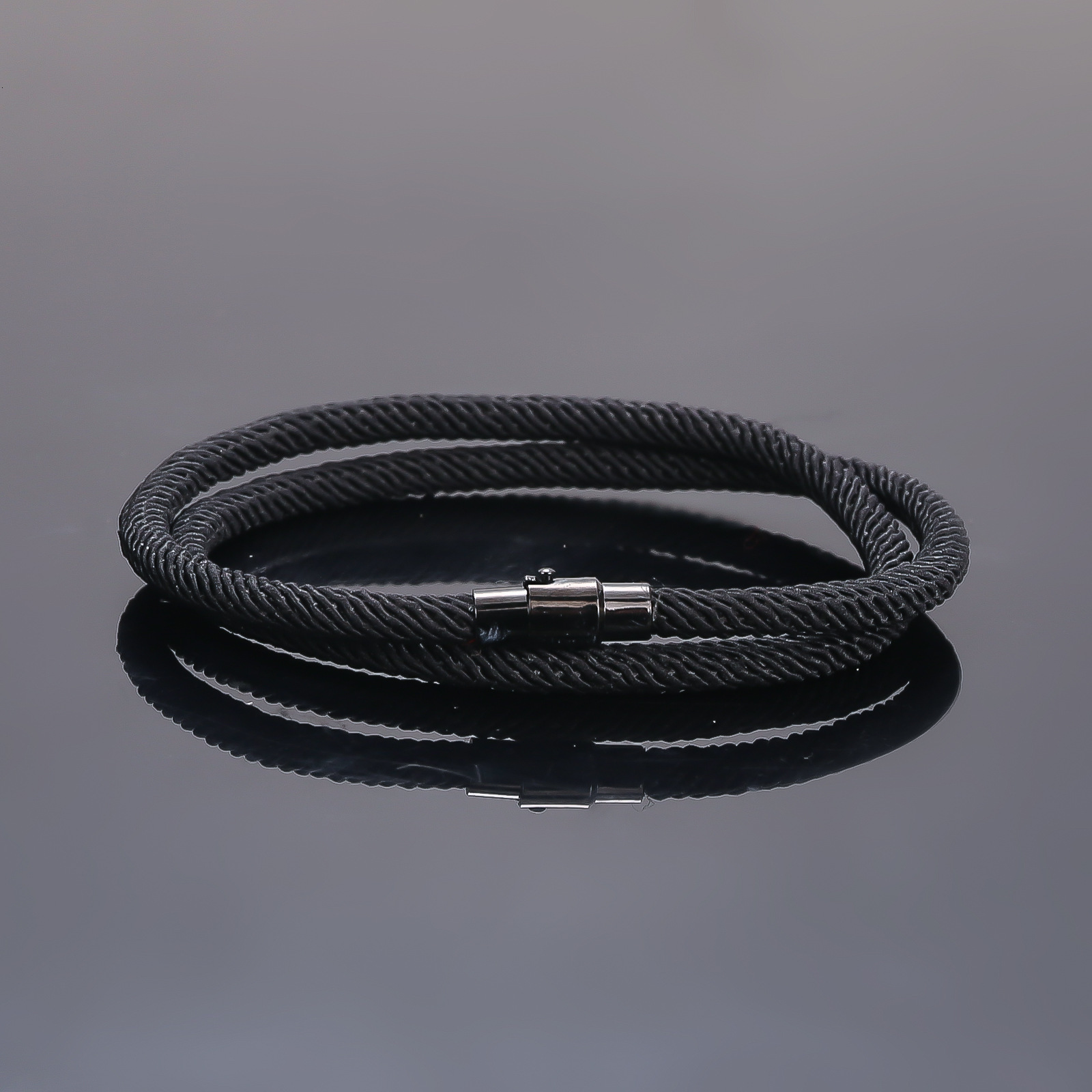 New Minimalist Men Rope Bracelet Double Layer Survival Braclet Homme Accessories Boyfriend Gift Magnet Buckle Hombre ddmythur