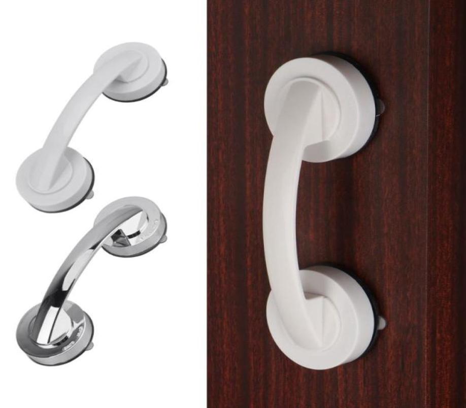 No Drilling Shower Handle With Suction Cup Anti-slip HandrailOffers Safe Grip For Safety Grab In Bathroom Bathtub Glass Door Handles & s4530883
