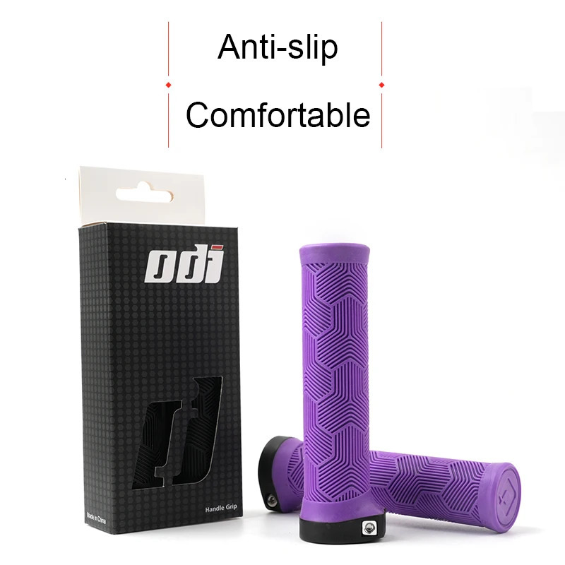ODI AntiSlip MTB Cuffs Bike Grips Shockproof Bicycle Handlebar Cover Lockon Bar Rubber Handle Cycling Parts 250917