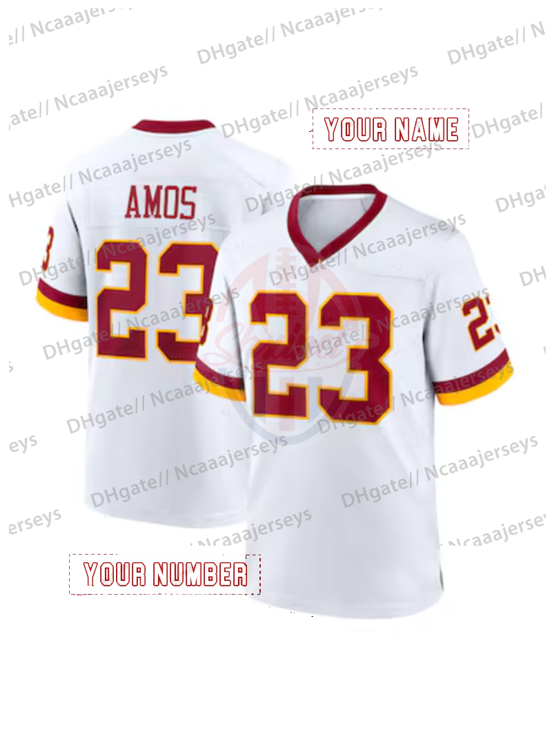 Custom 2025 Football Jerseys 5 Jayden Daniels Mike Sainristil Terry McLaurin Jahan Dotson Da'Ron Payne Allen Robinson