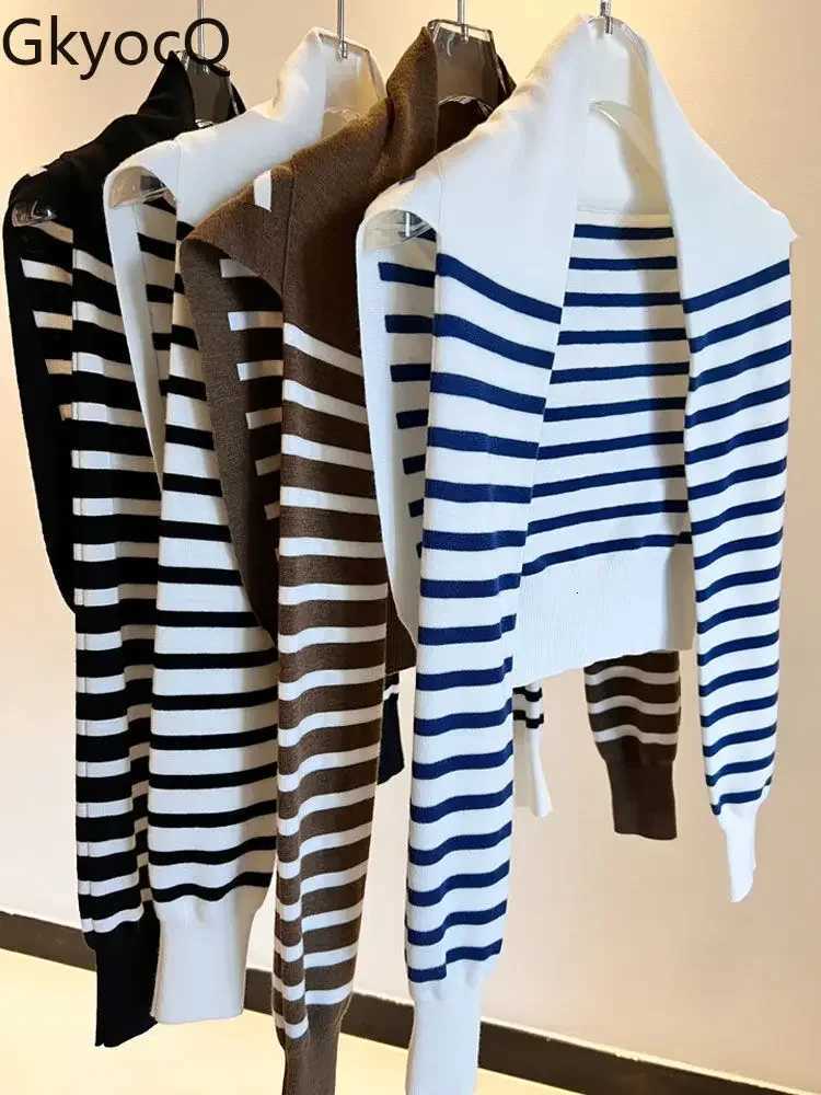 GkyocQ 2025 Korean Chic New Spring Fashion Wen Shl Dongdaemun All Mah Knitted Fem Wrs Ce Outwear Y250918