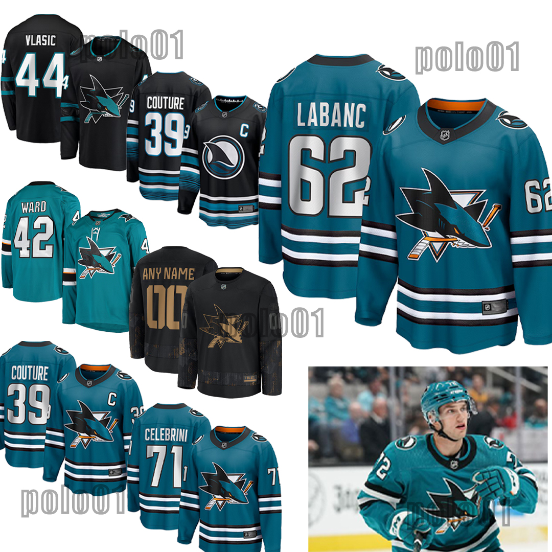 #75 Ryan Reaveshockey jersey sharks jersey #71 Macklin Celebrini Michael Misa Georgiev Logan Couture Patrick Marleau Ferraro William Eklund Will Smith jerseys