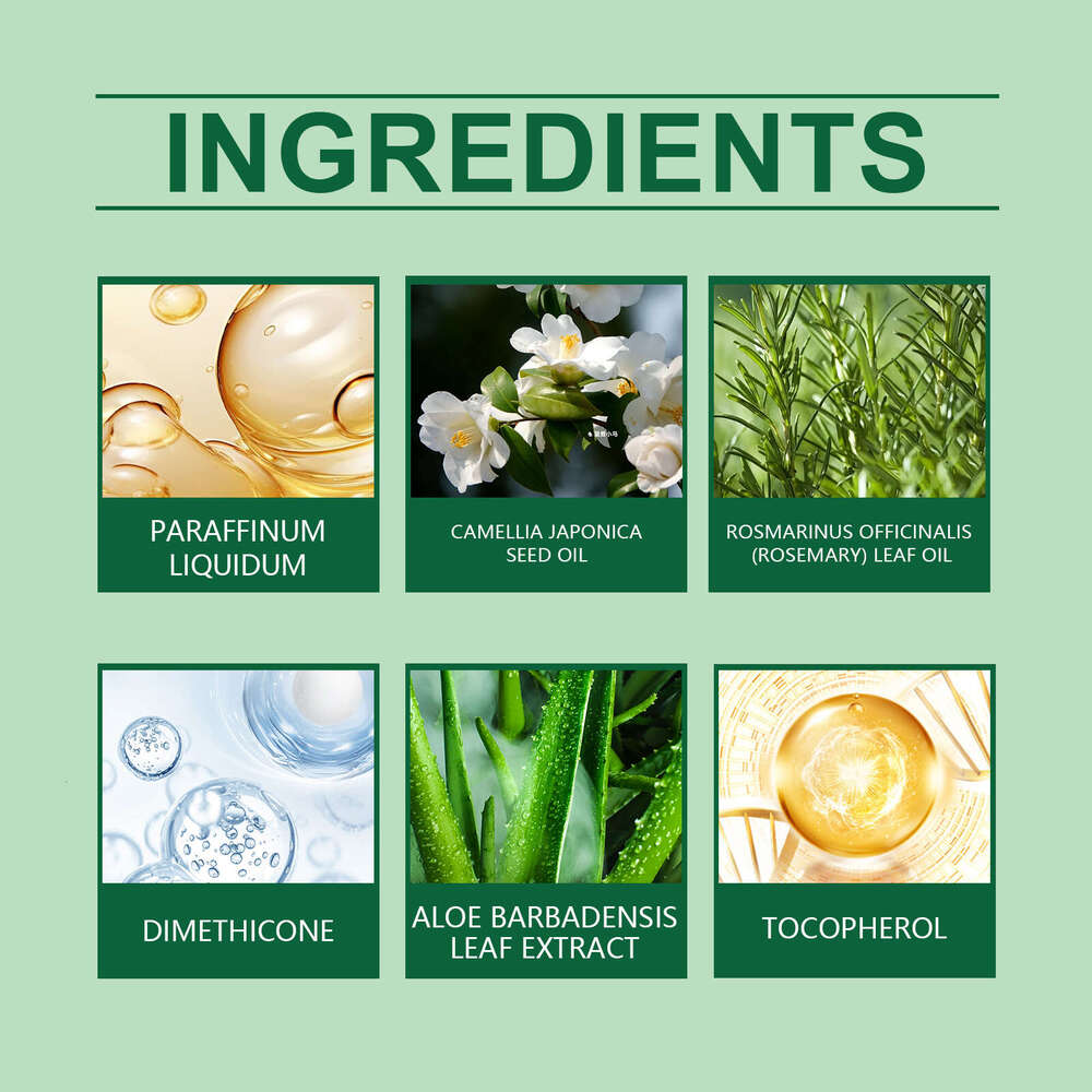 Hoegoa Rosemary Spray Scalp Care Pore Treatment Unisex Moisturizing Nourishing Hair Serum