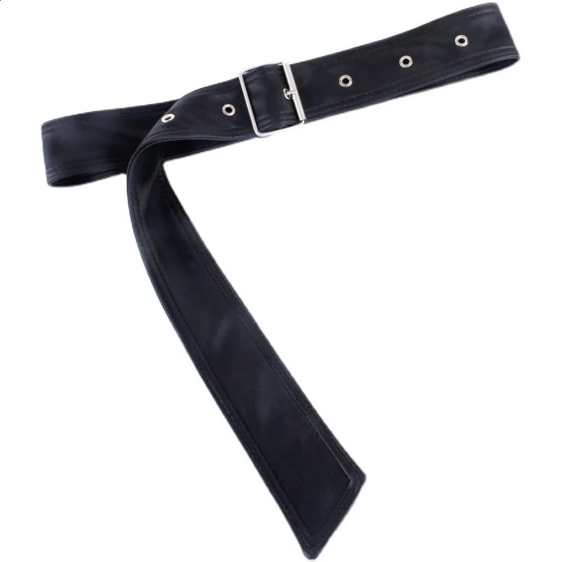 Fashion Width Black Leather Belts for Women Corset Belt Trench Coat Fur Clothing Ladies Strap Female Waistband 250918
