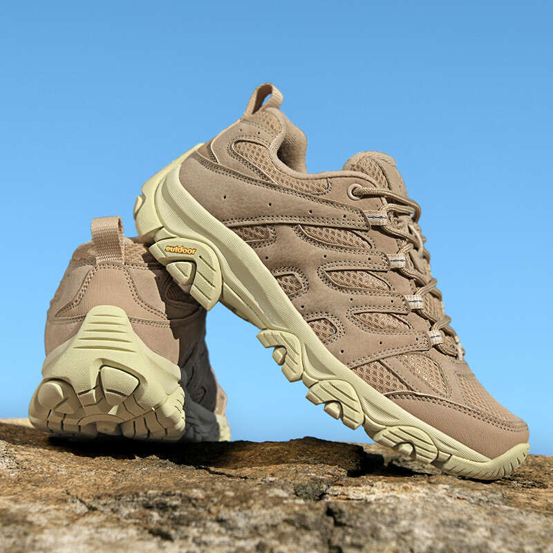 2025 Four Seasons New Sports Outdoor Men and Women, Breathable Mesh Hiking Couples, Non-Slip Trail Running Climbing Trekking Shoes for Women