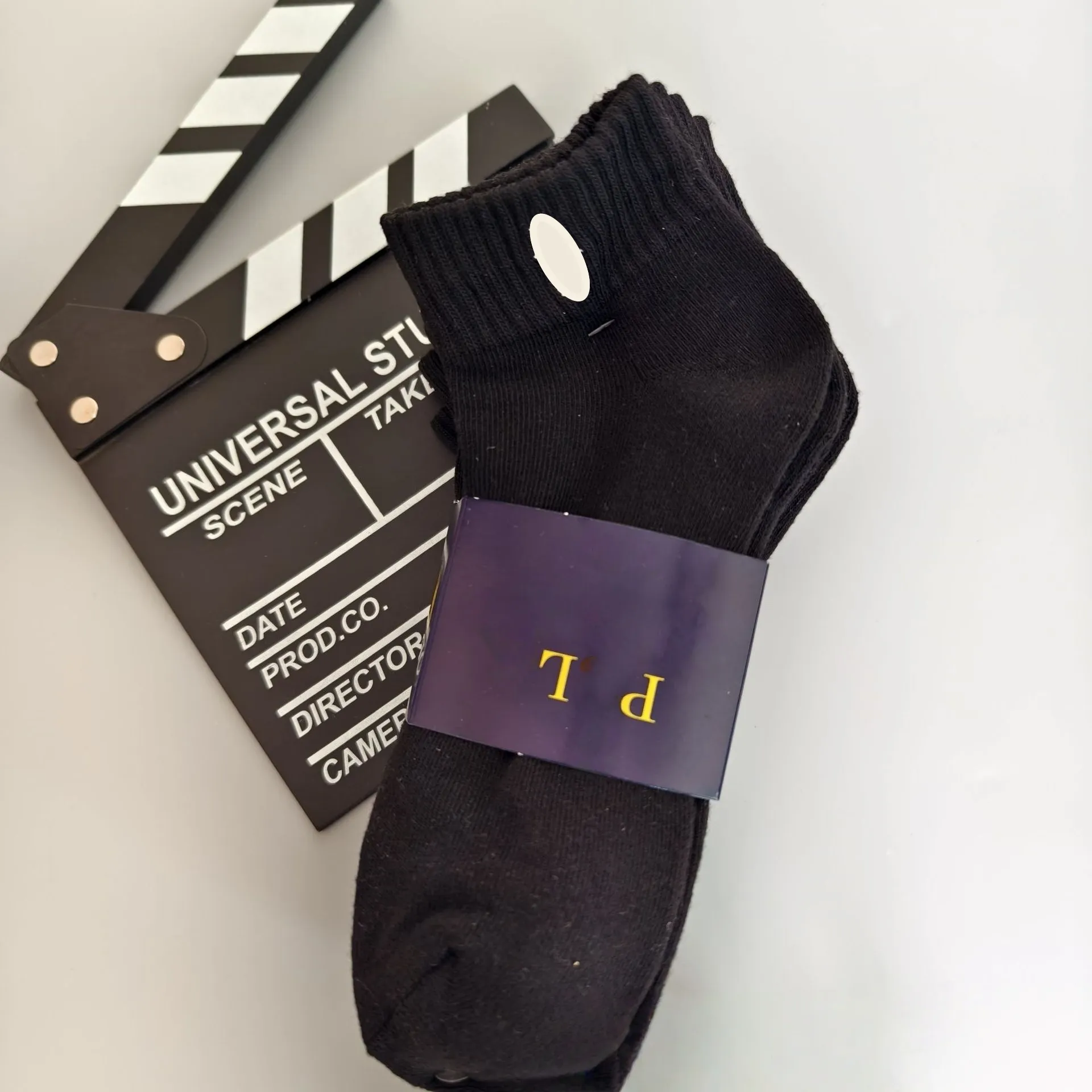 Designer Pony Sock 6 Pairs Classic Pony Embroidery Low Medium High Solid Color Breathable Cotton Socks Soft Basketball Football Sports Socks