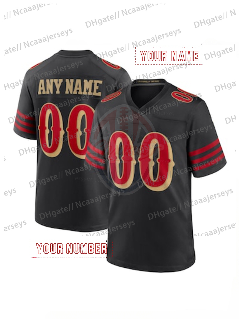 Personalized Custom Football 2025 Rivalries Jersey Christian McCaffrey Brock Purdy Deebo Samuel Trey Lance Nick Bosa George Kittle Fred Warner Jerry R