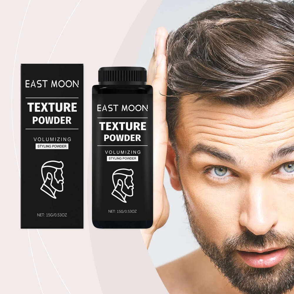 EAST MOON Men's Styling Volumizing Fluffy Oil Control Refreshing Hair Care Texturizing Powder