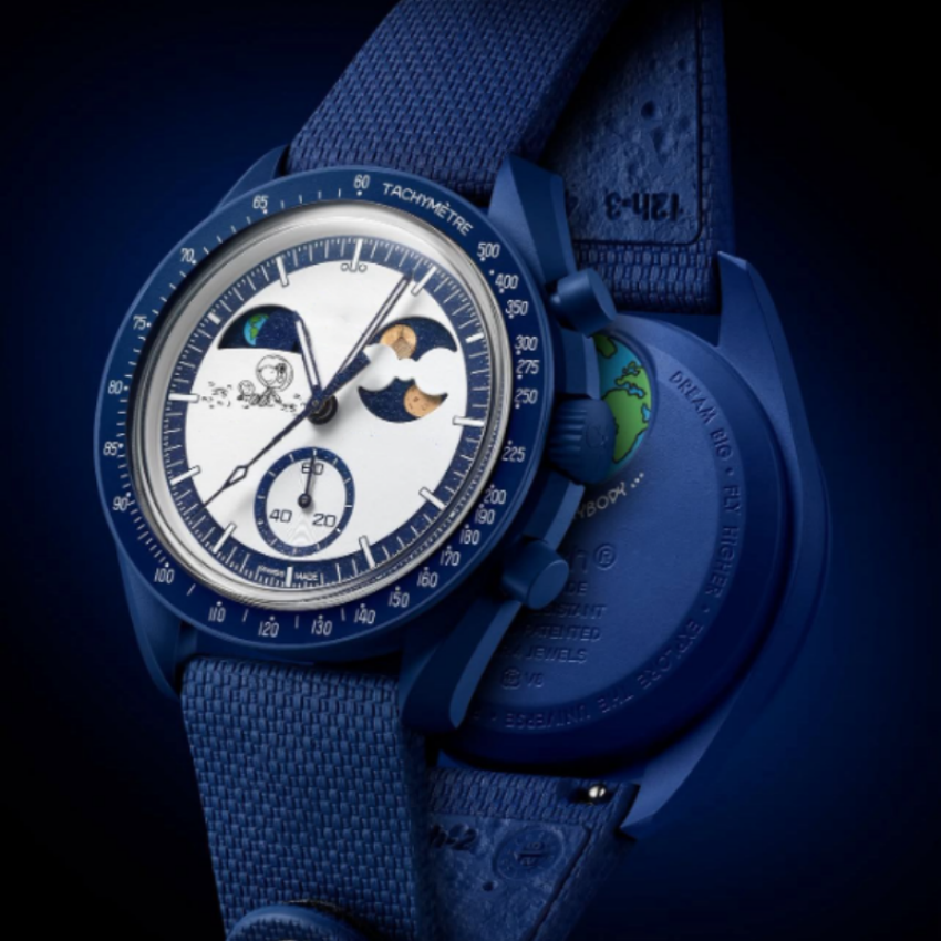 2025 MISSION TO EARTH PHASE Moon Mens Watches High Quality Full Function Chronograph Designer Mission To Mercury 42mm Nylon Watches Quartz Clock Relogio Masculino