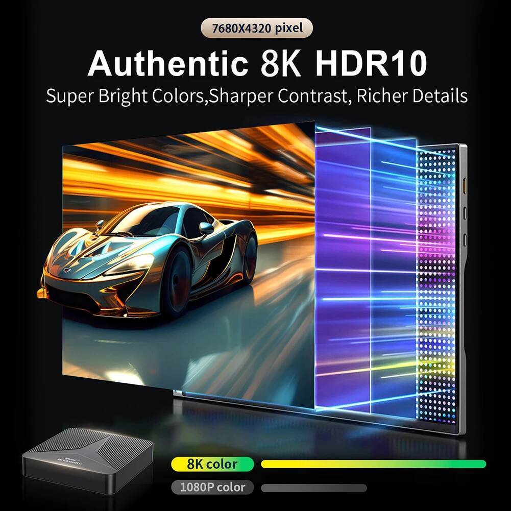 14 Smart TV Wifi6 Bt5.0 4K Media Player Set Top With Remote Android Box