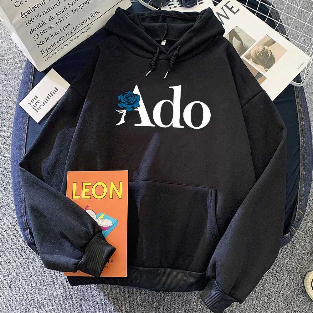 Ado Album Graphic Hoodies Winter WomenMen Hooded Sweatshirts Japan Singer Fashion Style Sudaderas Printing Clothes FemaleZ250918