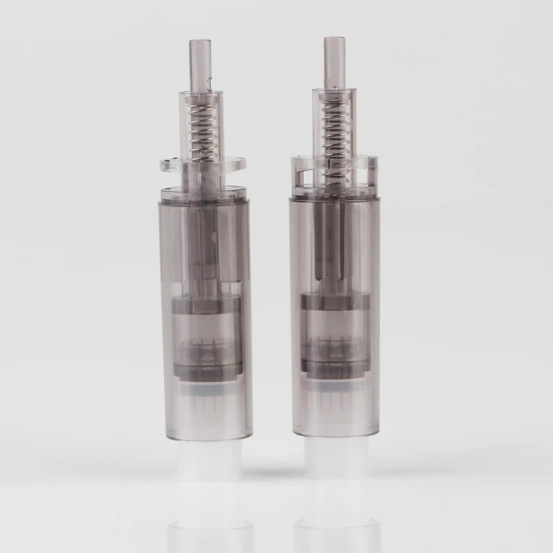 100Pcs Needles For Dr.pen Ultima A7 Skin Care Rolling Stamp Dermapen 12 Pins 24Pin 36 Pin 42 3D Round MTS Tips Microneedling Derma Pen Replacement Bay