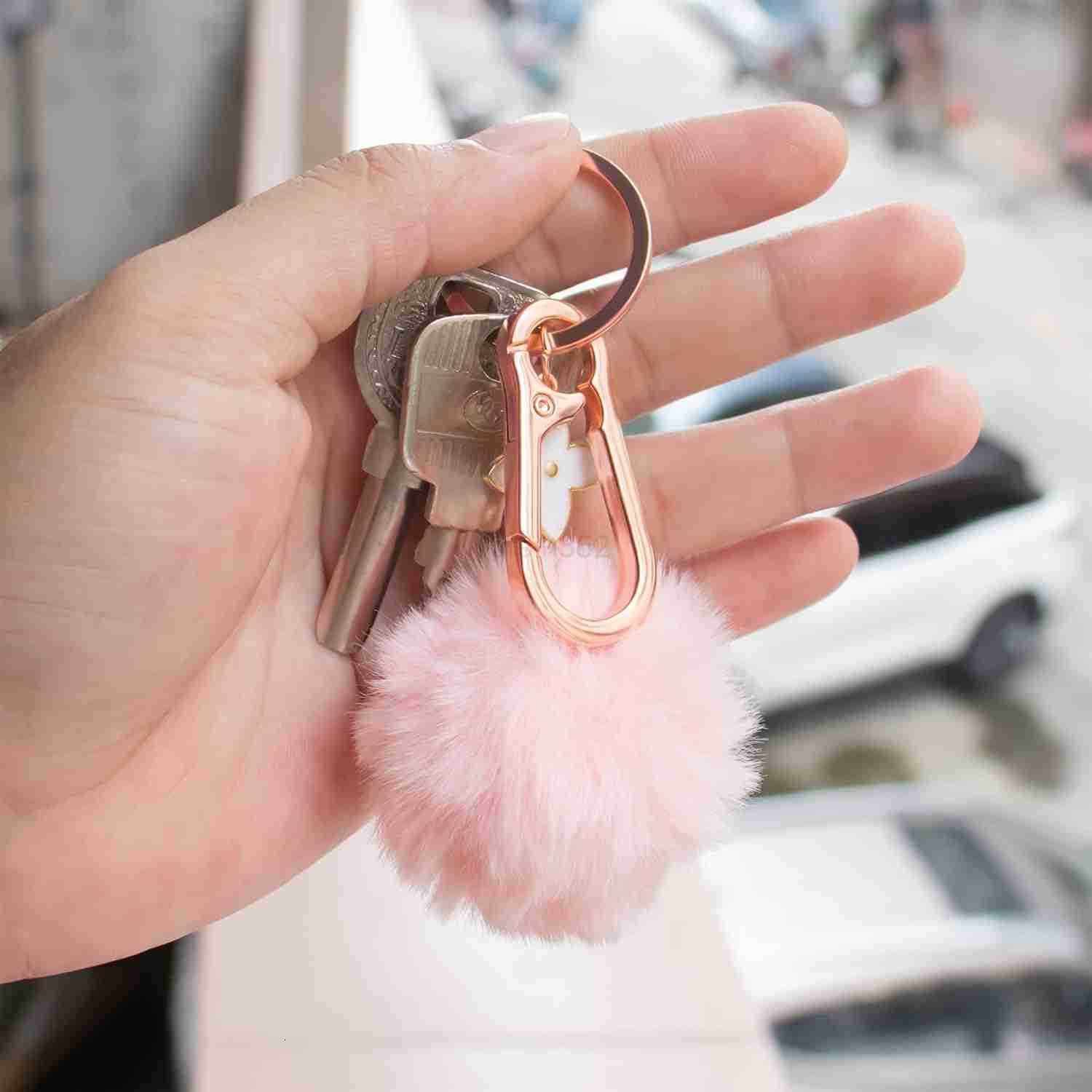 Metal Keychains Keyring Key Chain Ring Clip Holder Organizer for Home Car Keys Key Finder Women MenW250918